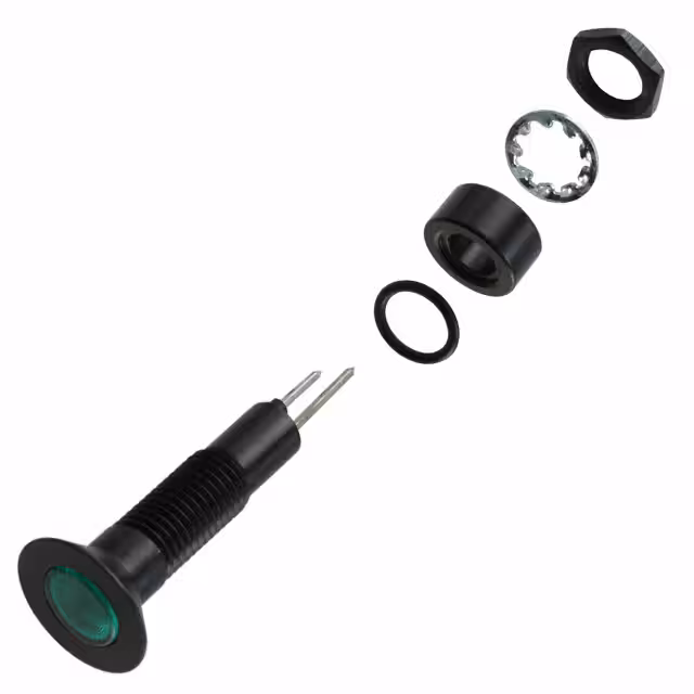 PM5-A12G12V Bivar Inc.  Indicatori del pannello Spie luminose